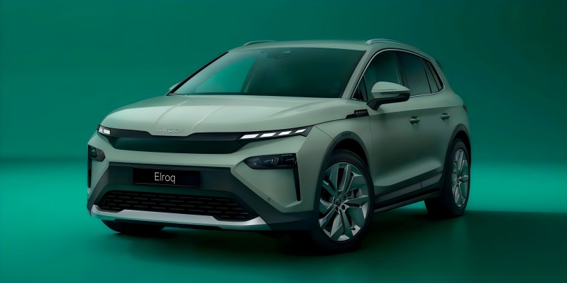 ŠKODA ELROQ VRS의 티저 이미지 : 가족 사용을위한 전기 성능 SUV, 6 초 이내에 100km/h를 깰 수 있습니다.