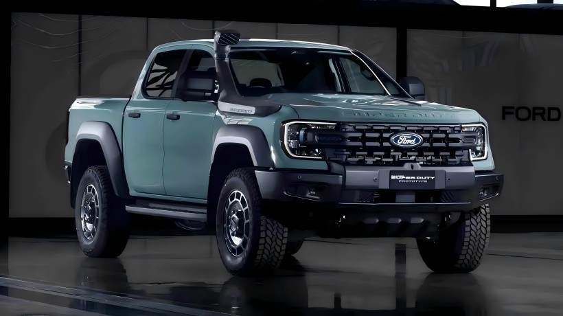 오프로드 성능/견인 용량 향상! 포드 레인저 슈퍼 듀티 (Ford Ranger Super Duty)의 공식 이미지