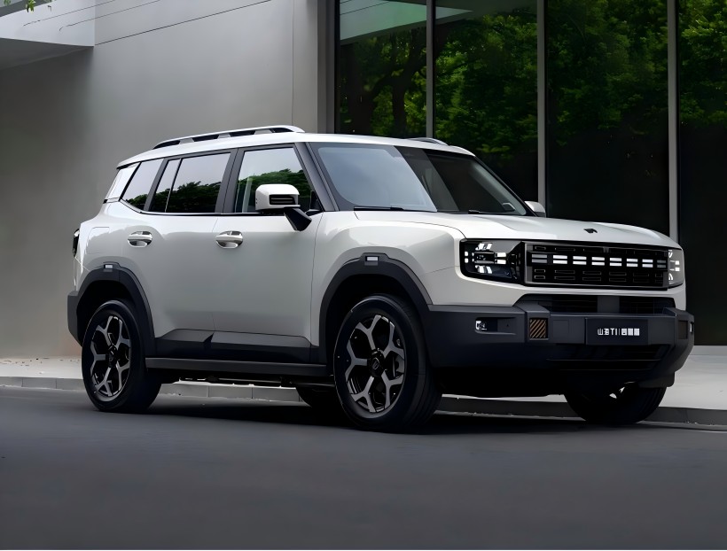 Jiexun Shanhai T1 4 륜 구동 버전의 공식 이미지 : 5 월에 상하이 자동차 쇼 / 출시에서 초연, CLTC Pure Electric Range 220km