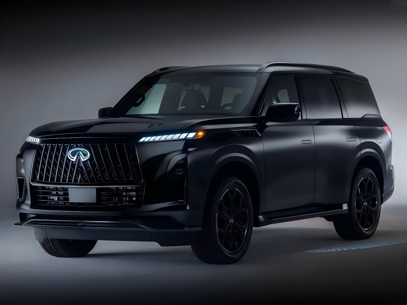블랙 익스테리어 키트 / 3.5T V6 Power - 2026 인피니티 QX80 스포츠 버전 공식 이미지